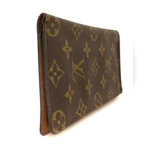 Louis Vuitton Porte Valeurs Carte Credit Card Long Bifold Wallet For her unisex